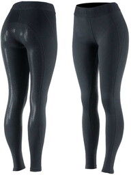 Legginsy HORZE Madison Silicone damskie czarne, rozmiar: 40
