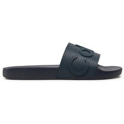 Klapki Calvin Klein Pool Slide HM0HM01519 Granatowy