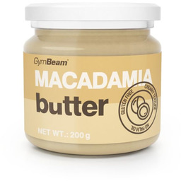 GymBeam Masło z orzechów makadamia 200 g
