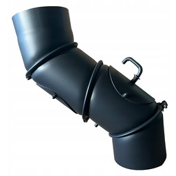 Kolano Spalinowe Kominowe nastawne 4 segmentowe fi 120