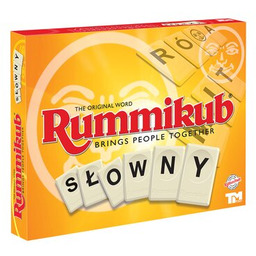 RUMMIKUB Gra towarzyska Słowny LMD2601