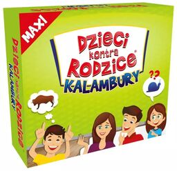 Dzieci kontra Rodzice. Kalambury MAXI - Opracowanie zbiorowe