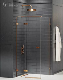 NEW TRENDY EXK-3600 Kabina prysznicowa AVEXA COPPER 1D