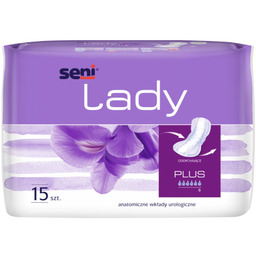 Wkładki urologiczne dla kobiet Seni Lady Plus 20.5x42cm
