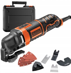Black Decker Szlifierka wielofunkcyjna 300W MT300KA narzędzie oscylacyjne