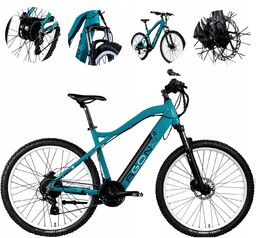 Rower Elektryczny Górski 27,5 Mtb 250W Altus Hydraulika