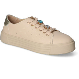 Sneakersy Filippo DP6854/25BE Beżowe lico