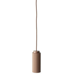 Lampa Wisząca Pholc, pudrowy róż, jadalnia, aluminium
