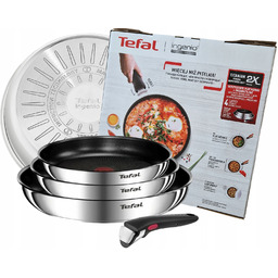 Patelnie Tefal 22 24 28 cm Ingenio Inox