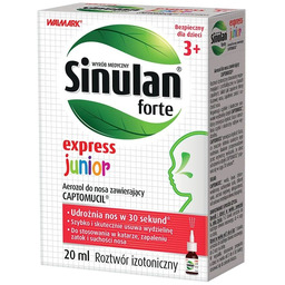 SINULAN Forte Express Junior areozol do nosa 20ml