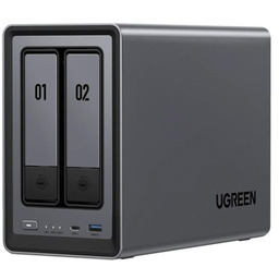Ugreen Serwer plików NAS DXP2800, 2-dyskowy, Intel N100,
