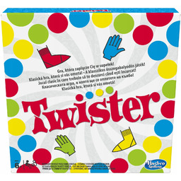 Hasbro Twister gra ruchowa gimnastyka dla dzieci rodzinna