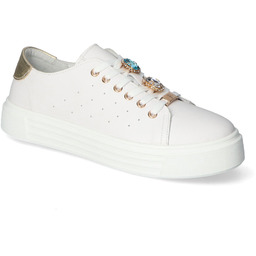 Sneakersy Filippo DP6854/25WH Białe lico