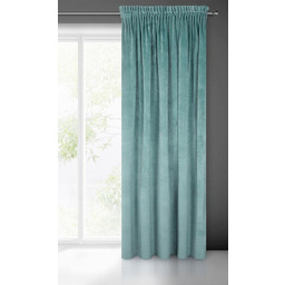 Eurofirany Villa Zasłona welwetowa aksamitna miękka na taśmie