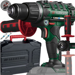 Wiertarko Wkrętarka Akumulatorowa Udarowa Parkside 20V 45Nm Nowy