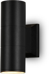 Maytoni Zewnętrzna lampa Bowery O574WL-02B IP54 natynkowa czarna