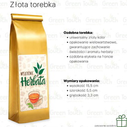 Gruszkowa herbata (Pakowanie ozdobne, Złota torebka 40 g)