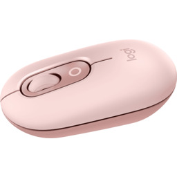 Mysz bezprzewodowa LOGITECH Pop Mouse Różowy