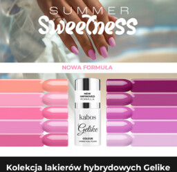 Kolekcja lakierów hybrydowych Gelike Summer Sweetness