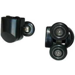 Rolki do kabin górne Z6 BLACK, czarne Kerra