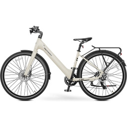 MS Energy C30 Kremowy Rower elektryczny
