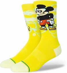 skarpetki STANCE MICKEY DILLON FROELICH CREW SOCKS Lime