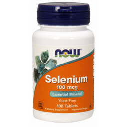 NOW FOODS Selenium - Selen 100 mcg (100
