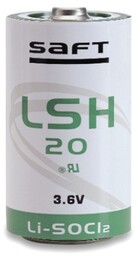 bateria litowa SAFT LSH20 R20/D 3,6V LiSOCl2