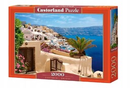 Santorini Grecja Puzzle tradycyjne Ramkowe 2000 elementów Castorland
