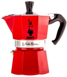 Kawiarka Bialetti Moka Express 3 filiżanki - Czerwona