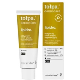 TOŁPA Dermo Face Lipidro. Odżywczy Krem-Olejek regenerujący