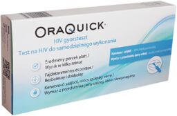 Oraquick, Test na HIV do samodzielnego wykonania, 1