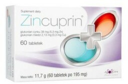 ZINCUPRIN - 60 tabletek