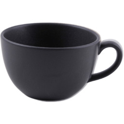 Porland Filiżanka elegancka czarna 320 ml, Coal