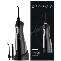 SEYSSO Carbon Travel Irygator bezprzewodowy do zębów czarny