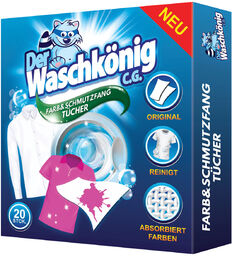 Der Waschkonig, chusteczki do prania wyłapujące kolor, 20
