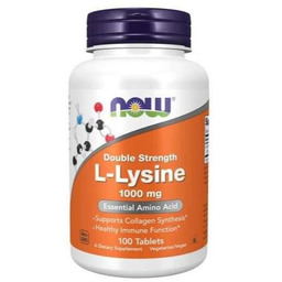 NOW L-Lysine 1000mg, 100tabl. -> Odbiór w Żabce!