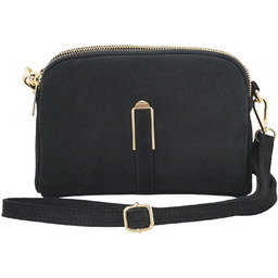 Barberinis Mała torebka zamszowa wieczorowa - Czarna