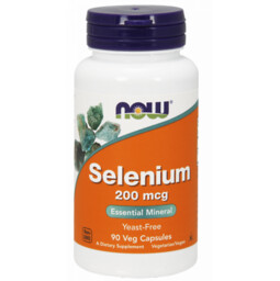 NOW FOODS Selenium - Selen 200 mcg (90