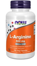 NOW Foods L-Arginina 500 mg