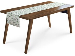 Detexpol Bieżnik obrus 45x140 zielony liście 4272 A