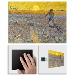 Plakat metalowy Vincent Van Gogh The Sower M
