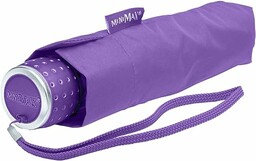 miniMAX  parasol składany, wiatroodporny, Fioletowy, Compact: 25cm
