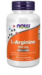 NOW Foods L-Arginina 500 mg