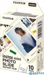 Fuji Instax mini film photo slide