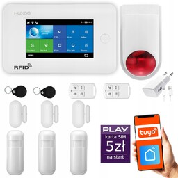 Alarm bezprzewodowy Gsm WiFi z aplikacją Tuya ,