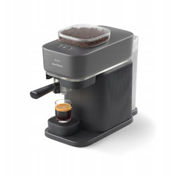 Ekspres ciśnieniowy kolbowy z młynkiem Philips Baristina czarny