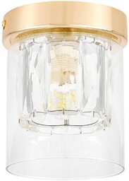 NOWOCZESNA LAMPA SUFITOWA ZŁOTA DENI