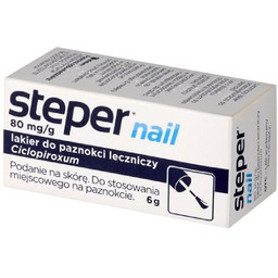 Steper Nail 80 mg/g Lakier do paznokci leczniczy,