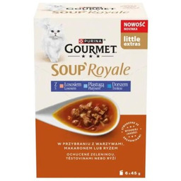 Gourmet Karma dla kota PURINA Soup Royale